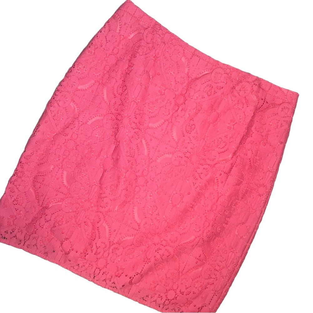 Banana Republic, pencil skirt. Coral. Size 6.